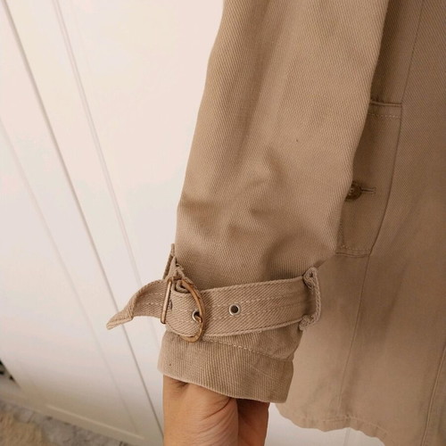 Denim Pinko trench coat like new, beige, size M