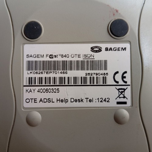 RJ45 sockets and Sagem Conn-x ADSL modem used, pack of 3 pieces