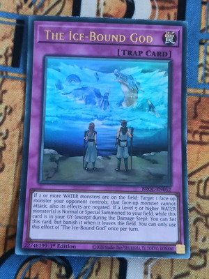 The Ice Bound God Normal Trap κάρτα σαν καινούργιο