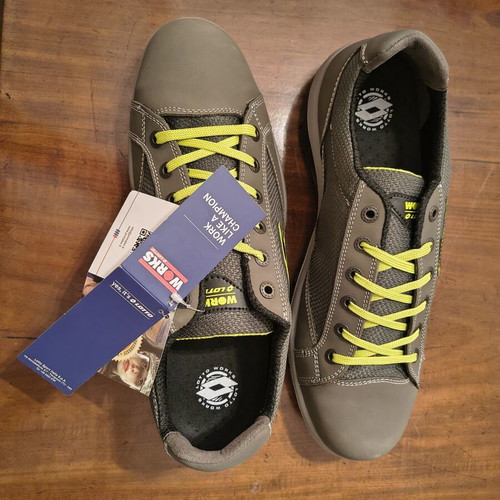 Lotto Jump 500 II S1PLS safety shoes size 46 new, grey