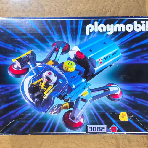 Playmobil 3082 Space Jet used vintage space vehicle set