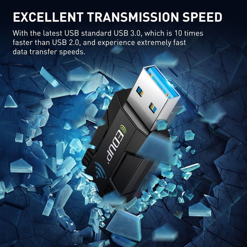 EDUP EP-AC1689GS AC1300 USB WiFi Mini Adapter with USB 3.0