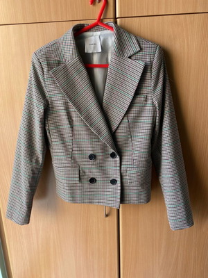 Lumina checked jacket like new