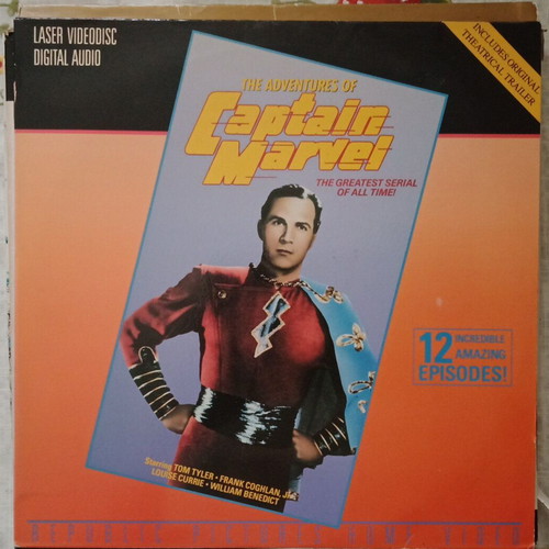 Adventures of Captain Marvel 1941 LaserDisc like new, sci-fi