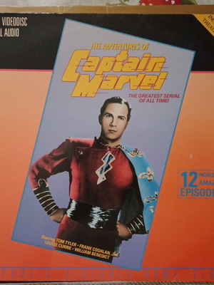 Adventures of Captain Marvel 1941 LaserDisc like new, sci-fi