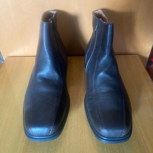 Fentini Leather Men's Brown Ankle Boots Like New