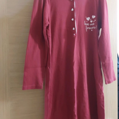 Minerva nursing nightgown long-sleeve, like new, cotton, size M
