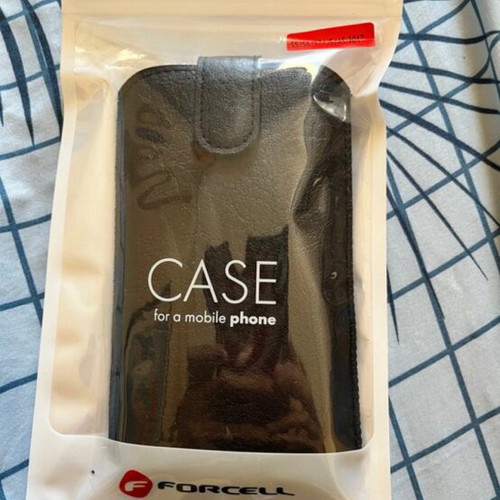 Forcell mobile phone pouch case, black