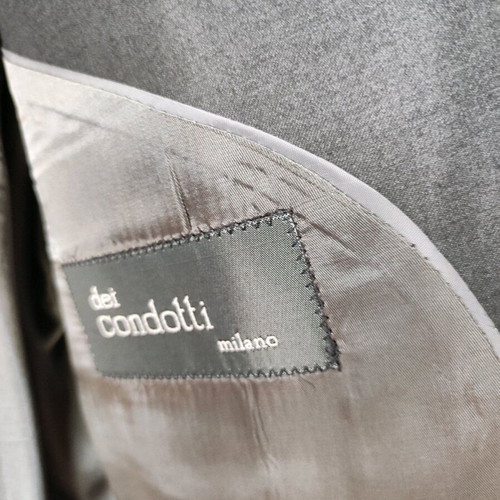 Dei Condotti men's suit dark gray like new, size 58