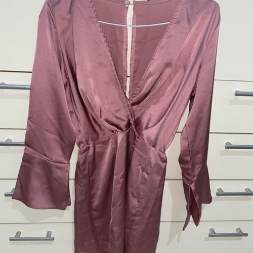 Satin dress new from Muse pink