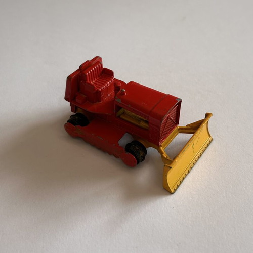 Matchbox Lesney England 1969 Series No 16 Case Tractor Bulldozer used