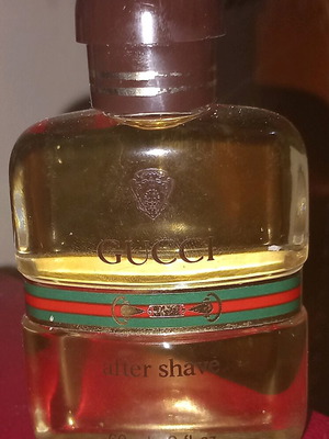 Gucci ανδρικό aftershave 60ml, βιντάζ, γεμάτο, σαν καινούργιο