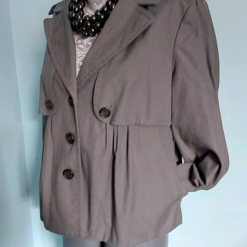 LOFT by Ann Taylor gray coat like new, size XL