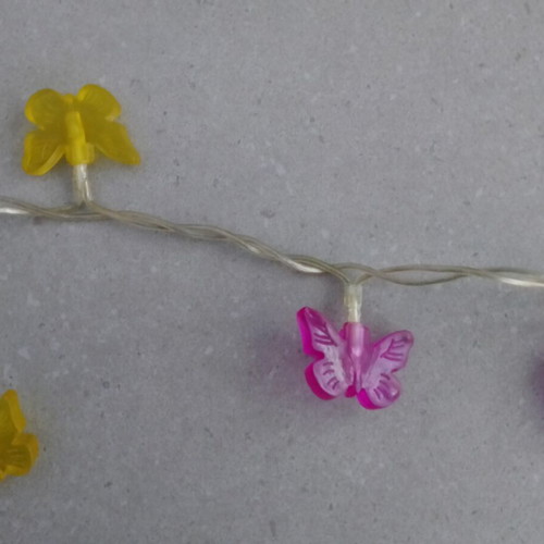 Butterfly Decorative String Lights like new, 1.5 meters