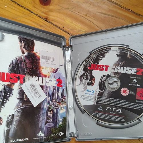 Just Cause 2 PS3 game used, complete with manual