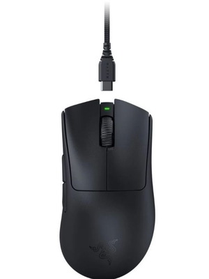 Razer DeathAdder V3 HyperSpeed Wireless Gaming Mouse 26000 DPI like new, black