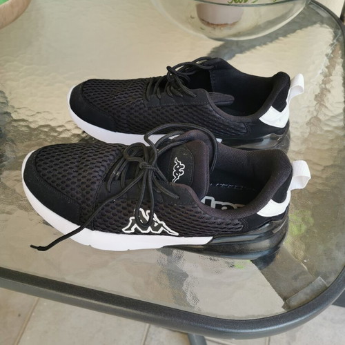 Robe di Kappa Athletic Shoes Size 42 Like New Black White