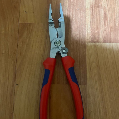 Knipex electrician's needle-nose pliers with automatic return new