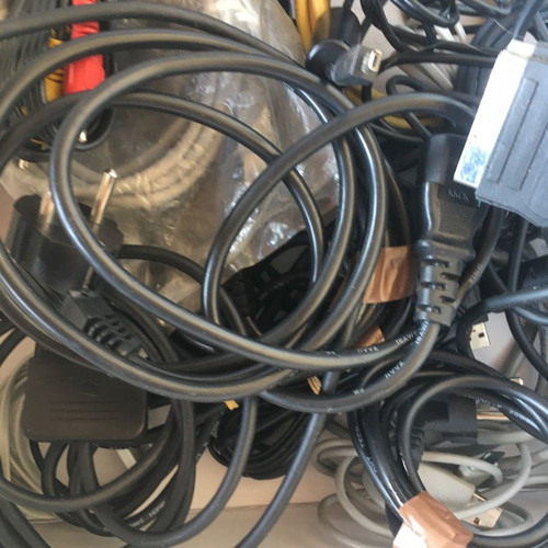Cables and power adapters for computers and phones pack of 33 new
