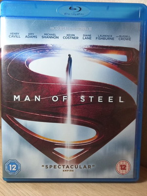 Man of Steel Blu-ray with English subtitles