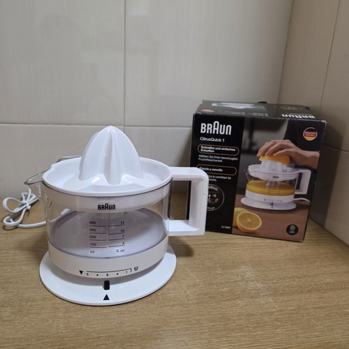 Braun CJ3000 Citrus Juicer 20W, 350ml, new