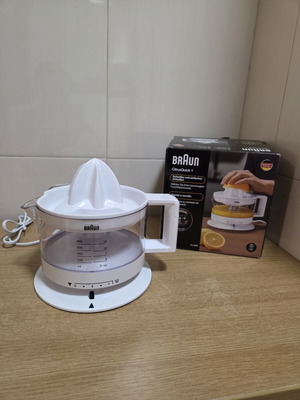 Braun CJ3000 Citrus Juicer 20W, 350ml, new
