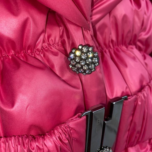 Blumarine puffer jacket new fuchsia color Blugirl