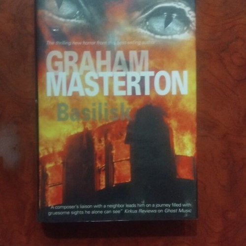 Graham Masterton book used, English