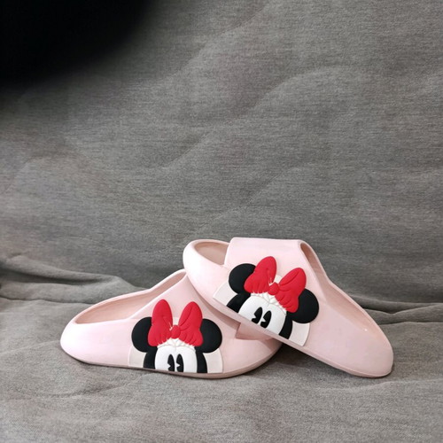 Παιδικές σαγιονάρες νούμερο 28 ροζ με σχέδιο Minnie Mouse σαν καινούργιες