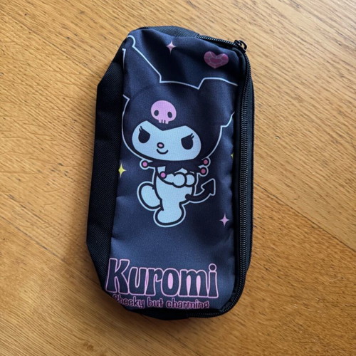 Kuromi set backpack, shoulder bag and pencil case like new
