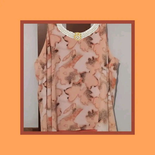 Abercrombie & Fitch blouse with colorful pattern