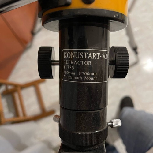 Konustart telescope like new with original box