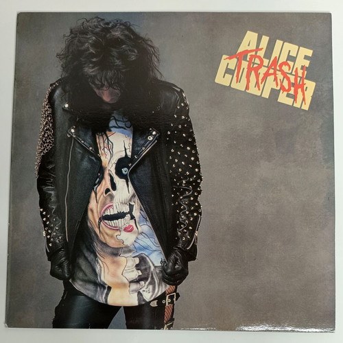 Alice Cooper Trash Vinyl LP like new, rock
