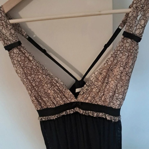 BSB summer dress like new, black and pink