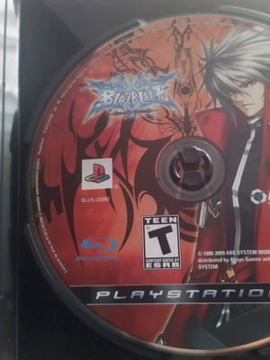 Blazblue Calamity Trigger PS3 μεταχειρισμένο, μόνο το δισκάκι