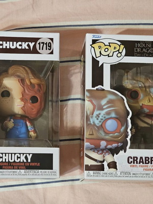 Σετ Funko Pop Chucky και Crabfeeder House of the Dragons σαν καινούργια
