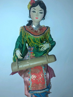 Geisha doll vintage used without base