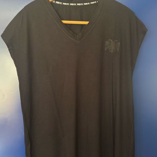 PAOK FC Authentics Women's Sleeveless Dress Like New Black Size L