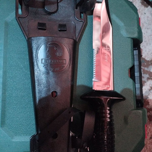 Diving knife new, large, Mede Japan