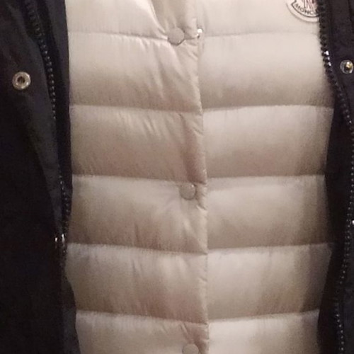 Moncler Liana sleeveless down vest new, white, size M