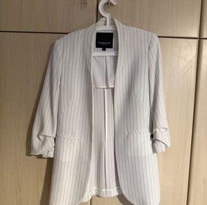 bsb blazer λευκό με ρίγες