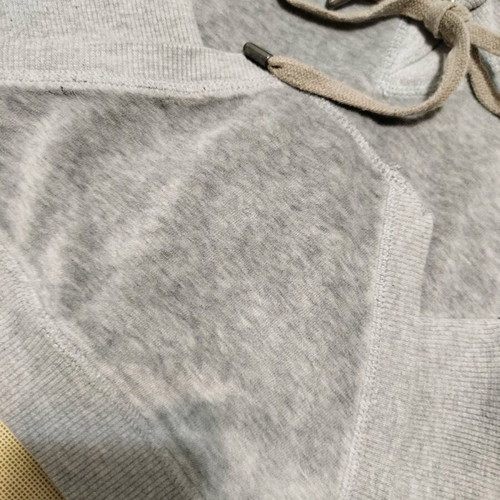 SugarFree Velour Hoodie Grey Like New with Hood and Rhinestones
