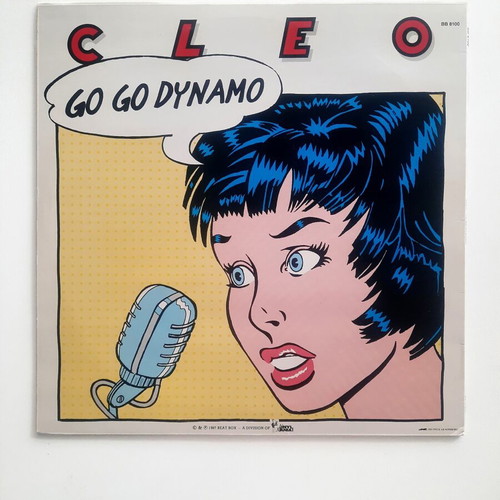 Cleo Go Go Dynamo 12" vinyl like new, electronic
