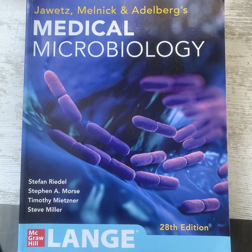 Jawetz Melnick & Adelberg's Medical Microbiology 28th Edition used
