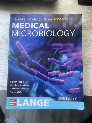 Jawetz Melnick & Adelberg's Medical Microbiology 28th Edition used