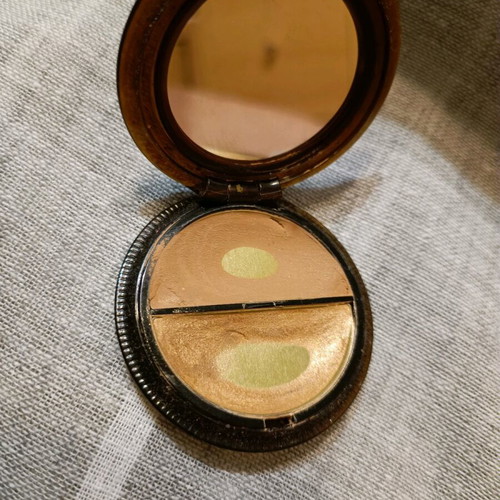 Guerlain Terracotta Duo Matt & Shine used, highlighter for face eyes lips