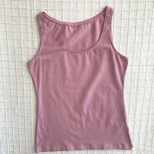 Multiblue pink tank top, M