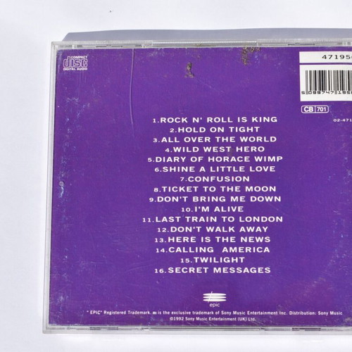 ELO Greatest Hits Best Of CD used, rock