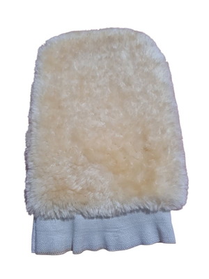 Glove with soft hair for vehicle washing new