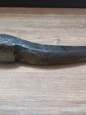 Barrel maker tool used, handmade forged metal